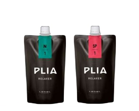 Lebel (Лейбл) Жидкий крем для химического выпрямления мягких, тонких волос /  жестких, непослушных волос. Шаг 1 (Plia Relaxer n1 / sp1), 400 мл.