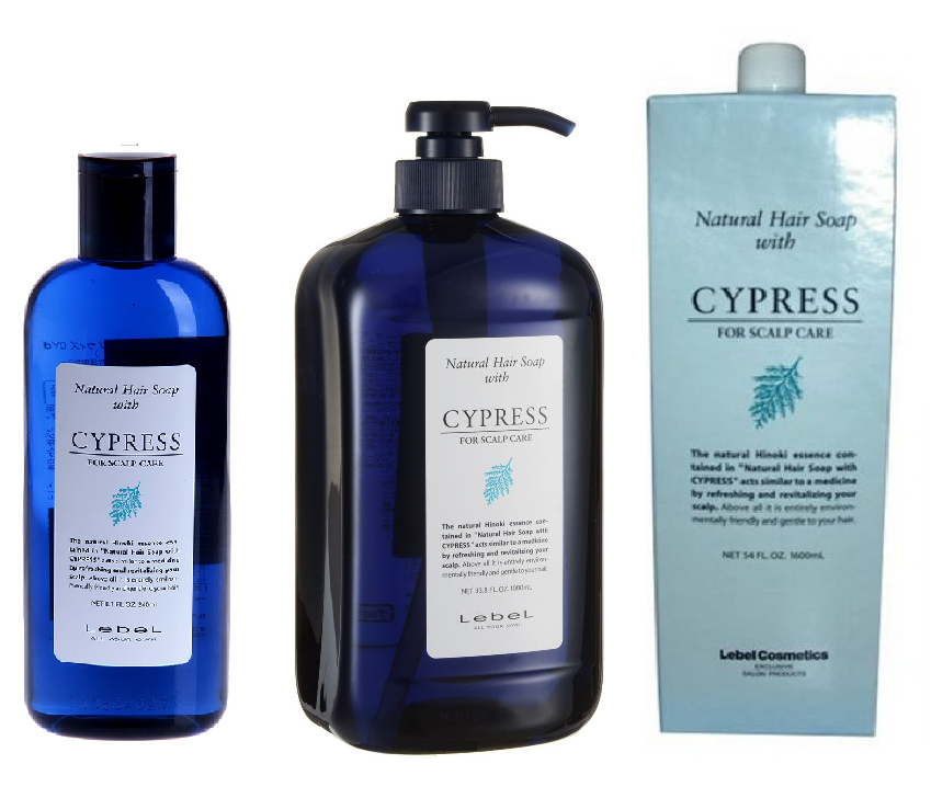 Lebel (Лейбл) Шампунь для волос Кипарис (Натуральная серия | Cypress), 240/1000/1600 мл.